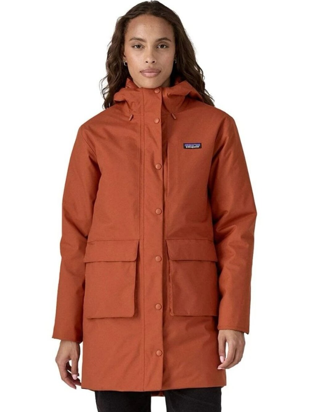 Patagonia Women's Pine Bank 3-in-1 Parka Burnished Red NWT Large
